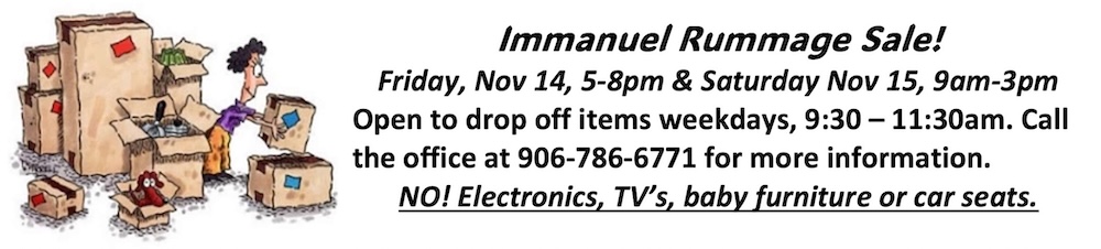 Rummage Sale 2026